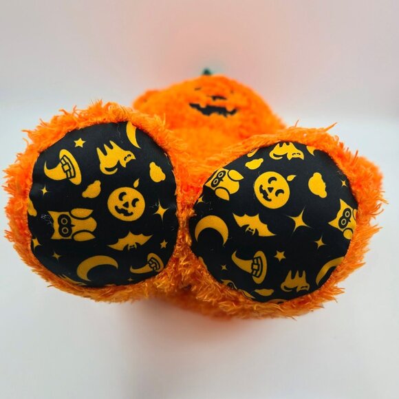 Build A Bear Jack O Lantern Pumpkin Light Up Halloween Stuffed Plush BAB Orange - Picture 10 of 11